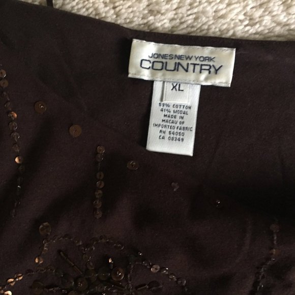 dressy sequin top - Picture 2 of 5